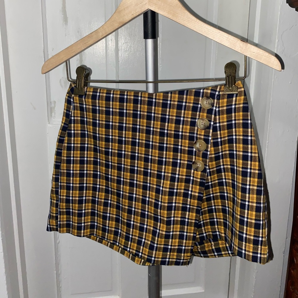Plaid shorts
